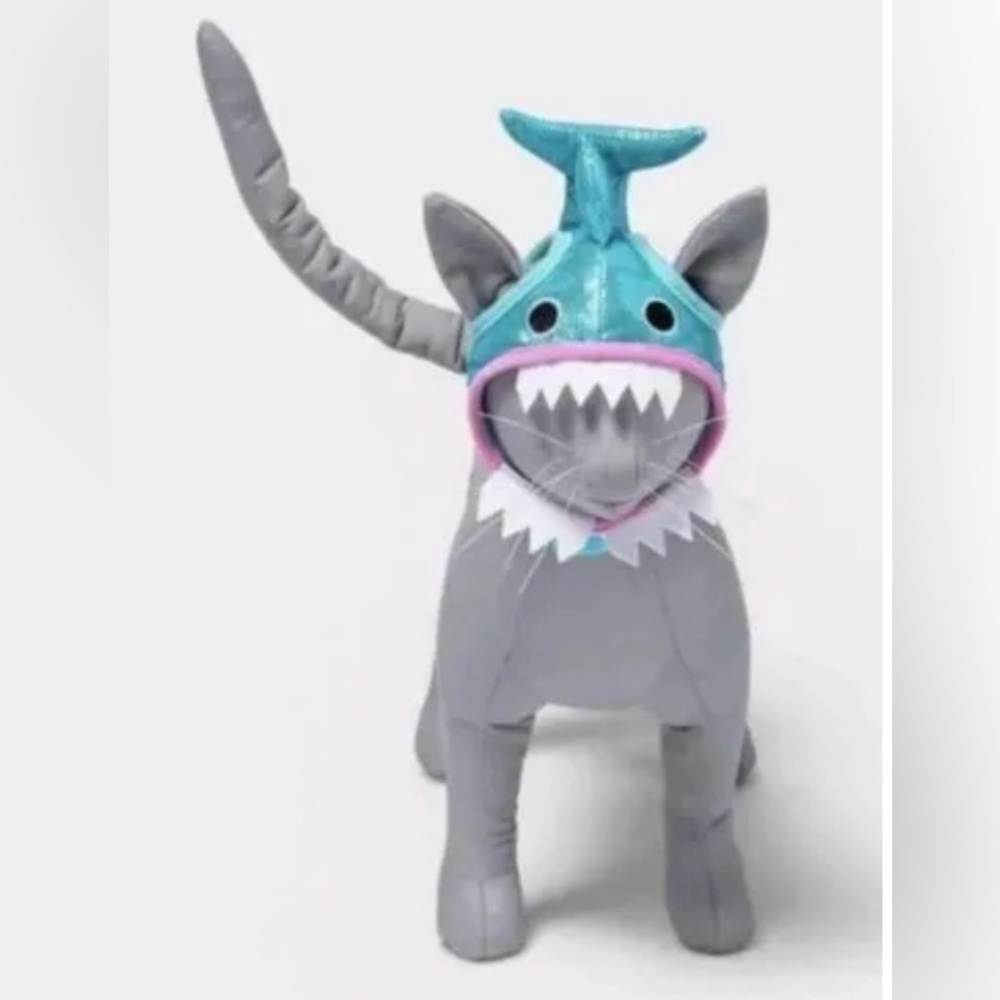 Hyde Eek Cat Shark Costume Hat Halloween Dress Up One size